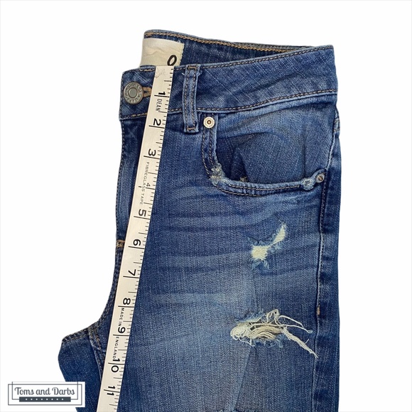 Garage Boyfriend Ripped Jeans Blue - Picture 4 of 6